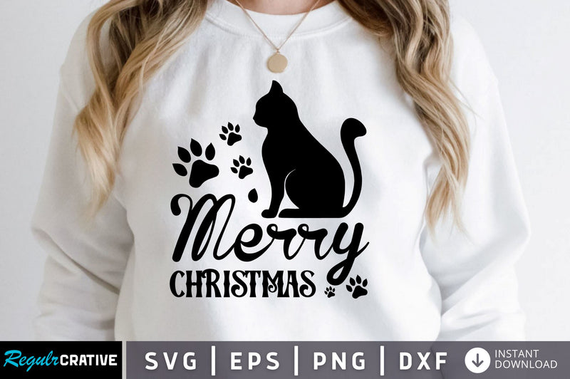 Merry christmas SVG Design SVG Regulrcrative 