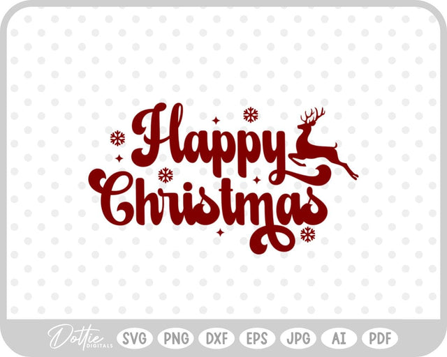 Merry Christmas SVG DottieDigitals 
