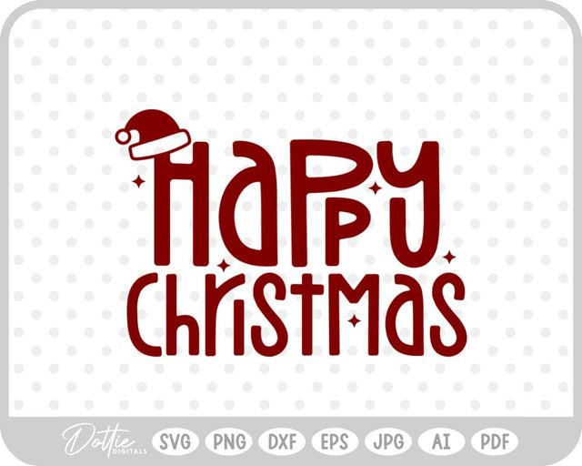 Merry Christmas SVG DottieDigitals 