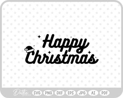 Merry Christmas SVG DottieDigitals 