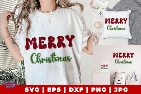 Merry Christmas SVG | Merry Christmas Sign Laser SVG SVG Sublimatiz Designs 