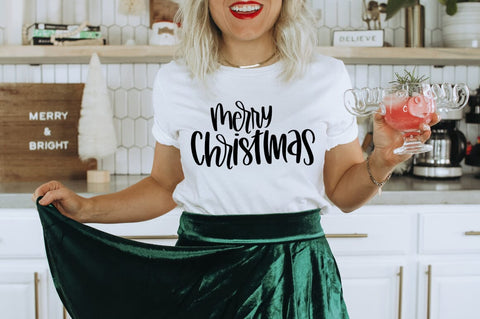 Merry Christmas SVG SVG Pickled Thistle Creative 