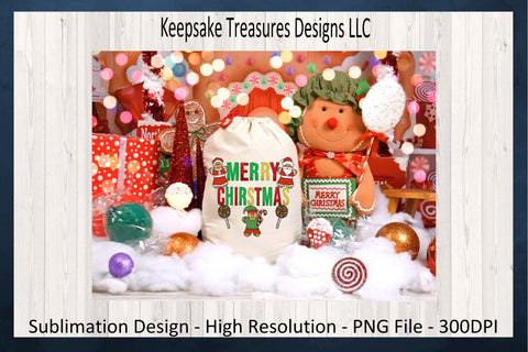 Merry Christmas Tinsel Letters Sublimation PNG Design, Hand Drawn Christmas Clipart, Sublimation Christmas T-Shirt PNG, Digital Download Sublimation Keepsake Treasures Designs LLC. 