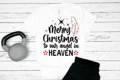 Merry christmas to our angel svg design SVG Regulrcrative 