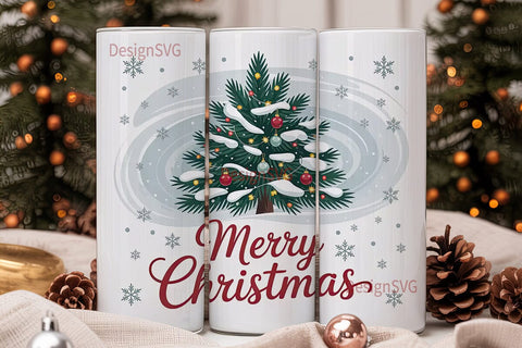 Merry Christmas Tumbler Design Sublimation DesignSVG 