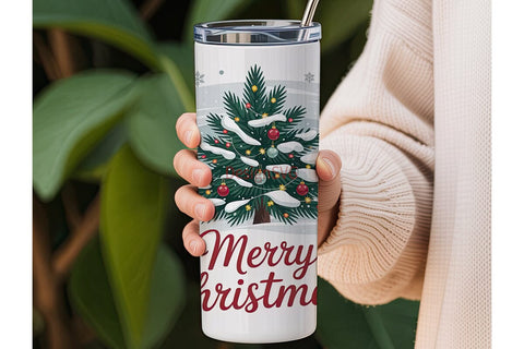 Merry Christmas Tumbler Design Sublimation DesignSVG 