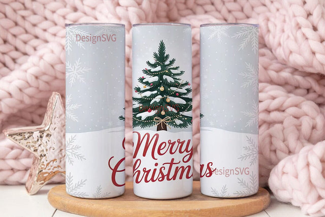 Merry Christmas Tumbler Design Sublimation DesignSVG 