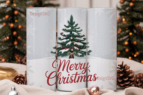 Merry Christmas Tumbler Design Sublimation DesignSVG 