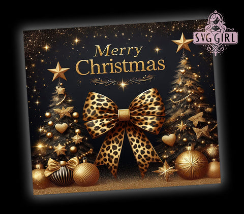 Merry Christmas, Xmas Tumbler, Holiday Wrap, PNG Design, Sublimation Art, Christmas Drinkware, Festive Decor, Holiday Gifts Sublimation SvggirlplusArt 