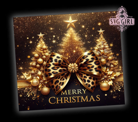 Merry Christmas, Xmas Tumbler, Holiday Wrap, PNG Design, Sublimation Art, Christmas Drinkware, Festive Decor, Holiday Gifts Sublimation SvggirlplusArt 