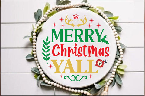 Merry Christmas yall SVG Angelina750 
