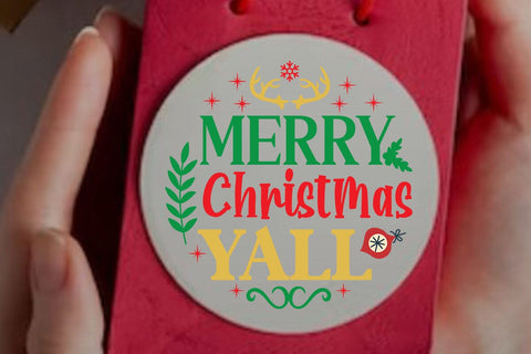 Merry Christmas yall SVG Angelina750 
