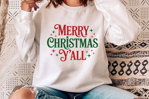 Merry Christmas Y'all SVG Angelina750 