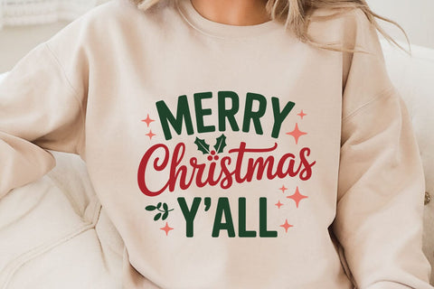 Merry Christmas Yall SVG Angelina750 
