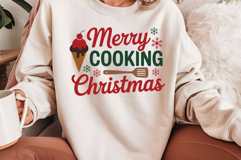 Merry Cooking Christmas SVG Angelina750 