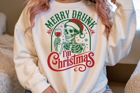 Merry Drunk I'm Christmas SVG Angelina750 