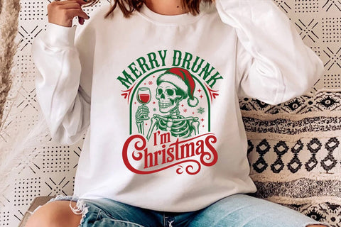 Merry Drunk I'm Christmas SVG Angelina750 