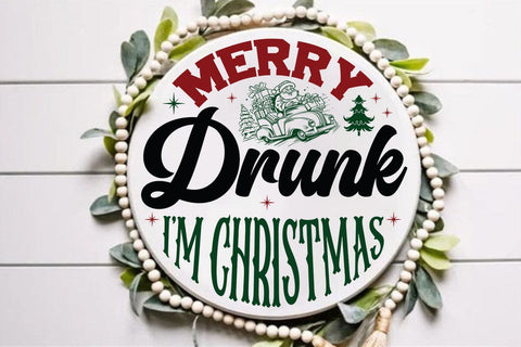 Merry drunk im christmas SVG Angelina750 