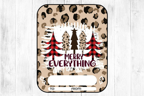 Merry Everything PNG Christmas Money Card Sublimation CraftLabSVG 