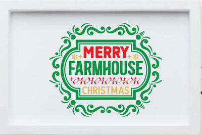 Merry farmhouse christmas SVG Angelina750 