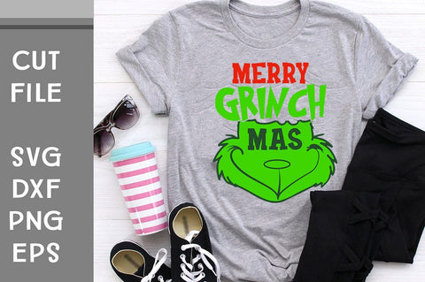 Merry Grinch mas SVG cut file SVG Svgcraft 