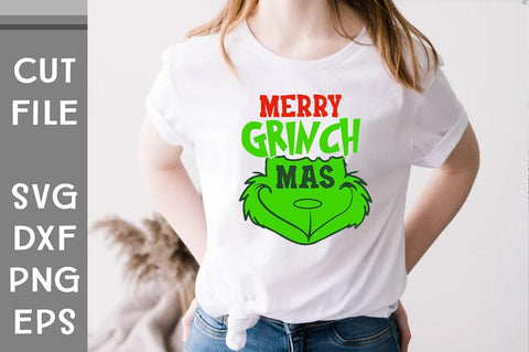 Merry Grinch mas SVG cut file SVG Svgcraft 