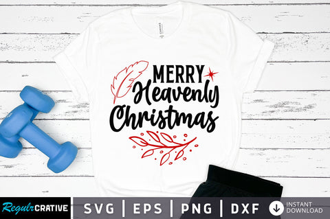 Merry heavenly christmas svg design SVG Regulrcrative 