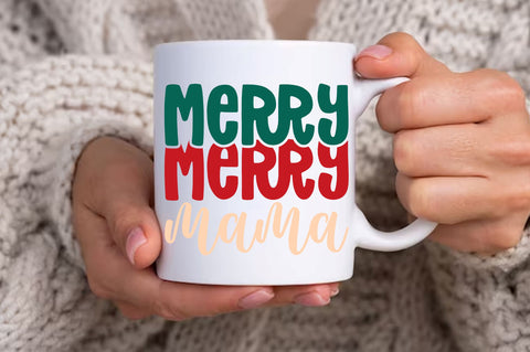 Merry mama SVG Design SVG Regulrcrative 