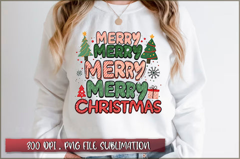 Merry merry merry christmas Sublimation Sublimation Shetara Begum 