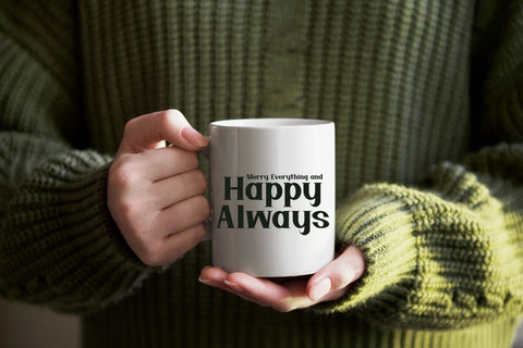 Merry Mindset - Elegant Serif Font Font Masyafi Studio 