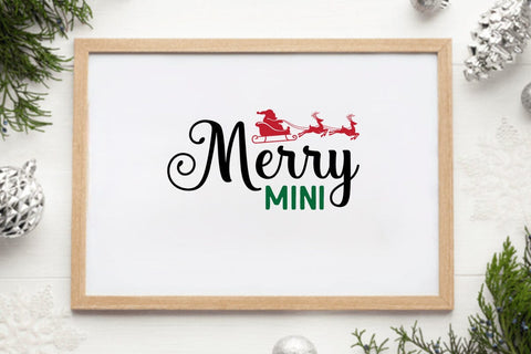 Merry mini SVG Angelina750 
