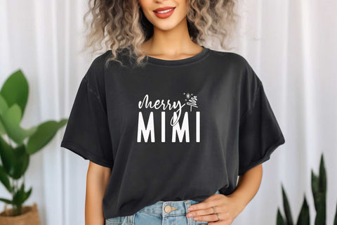 Merry Mini Svg File for Merry Christmas Winter Holiday, Funny Christmas Svg, Santa Svg, Christmas Onesie Svg, Toddler Svg, Christmas Shirt Svg SVG DesignDestine 