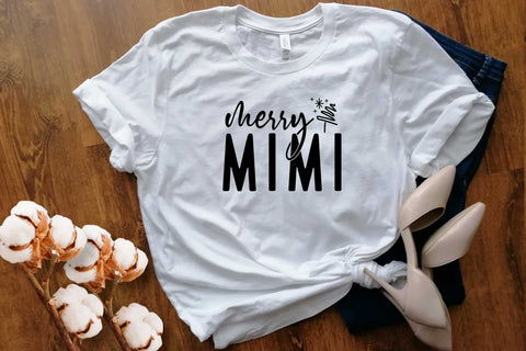 Merry Mini Svg File for Merry Christmas Winter Holiday, Funny Christmas Svg, Santa Svg, Christmas Onesie Svg, Toddler Svg, Christmas Shirt Svg SVG DesignDestine 