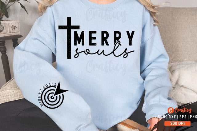 Merry souls Sleeve SVG Design SVG Designangry 