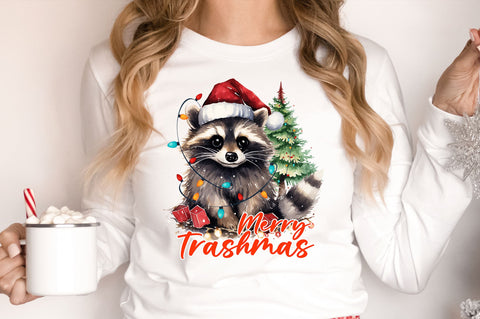 Merry trashmas png design Sublimation Regulrcrative 