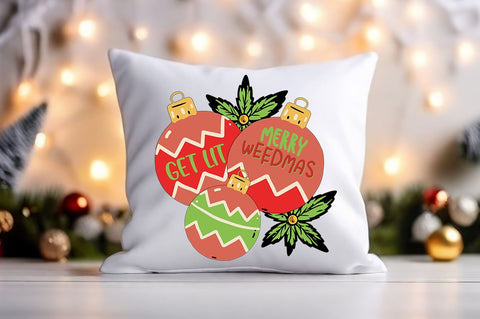 Merry weedmas get lit PNG Design Sublimation Designangry 