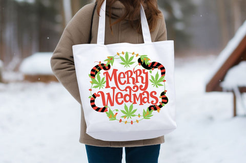 Merry weedmas PNG Design Sublimation Designangry 