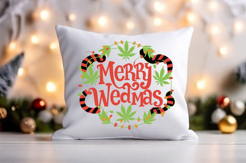 Merry weedmas PNG Design Sublimation Designangry 