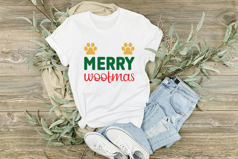 Merry Woofmas SVG Angelina750 