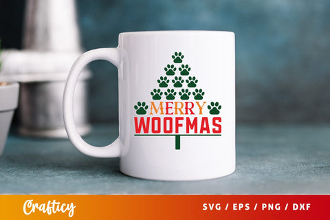 Merry woofmas Svg Design SVG Designangry 