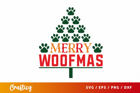 Merry woofmas Svg Design SVG Designangry 