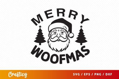 Merry woofmas SVG Design SVG Designangry 