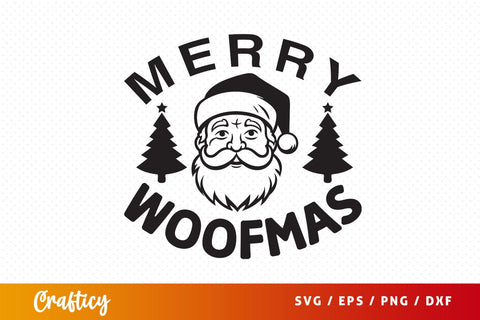 Merry woofmas SVG Design SVG Designangry 
