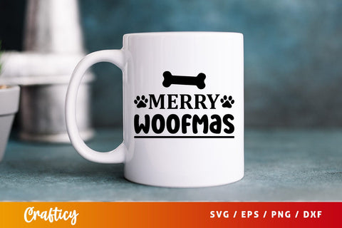 Merry woofmas SVG Design SVG Designangry 