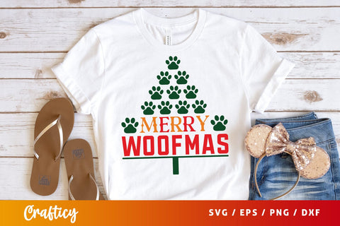 Merry woofmas Svg Design SVG Designangry 
