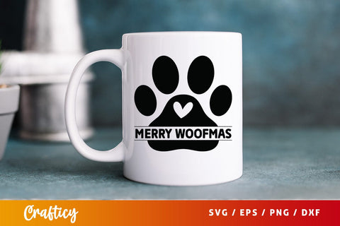 Merry woofmas SVG Design SVG Designangry 