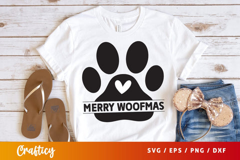 Merry woofmas SVG Design SVG Designangry 