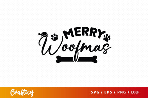 Merry woofmas SVG Design SVG Designangry 