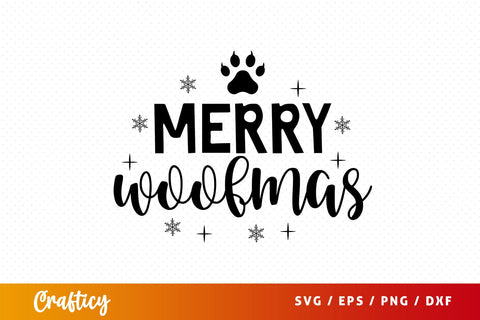 Merry Woofmas SVG Design SVG Designangry 
