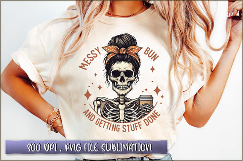 Messy bun and getting stuff done Sublimation Sublimation Shetara Begum 